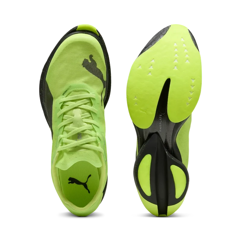 Puma FAST-R NITRO Elite 3, Laufschuhe, Herren, Sunny Lime/PUMA Black
