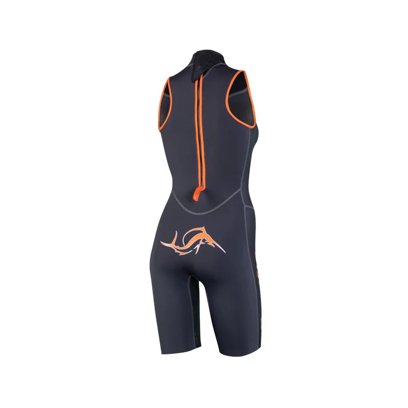 Sailfish Pacific 3, Neopren-Shorty, Damen, schwarz/anthrazit
