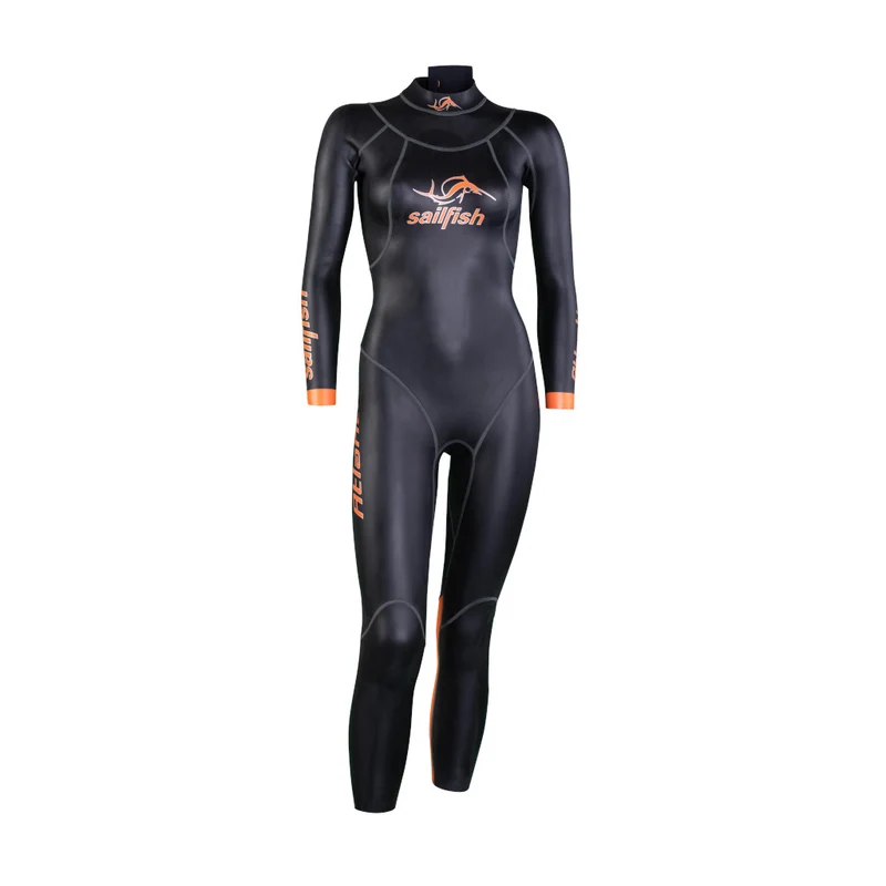 Sailfish Atlantic 2, Neoprenanzug, Damen, schwarz/orange