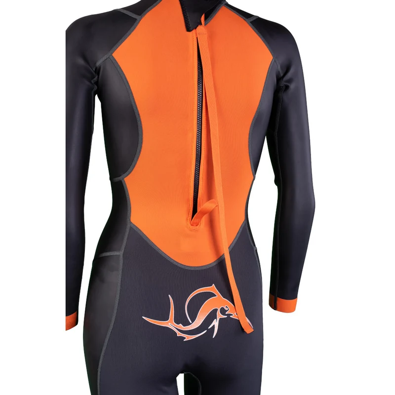 Sailfish Atlantic 2, Neoprenanzug, Damen, schwarz/orange