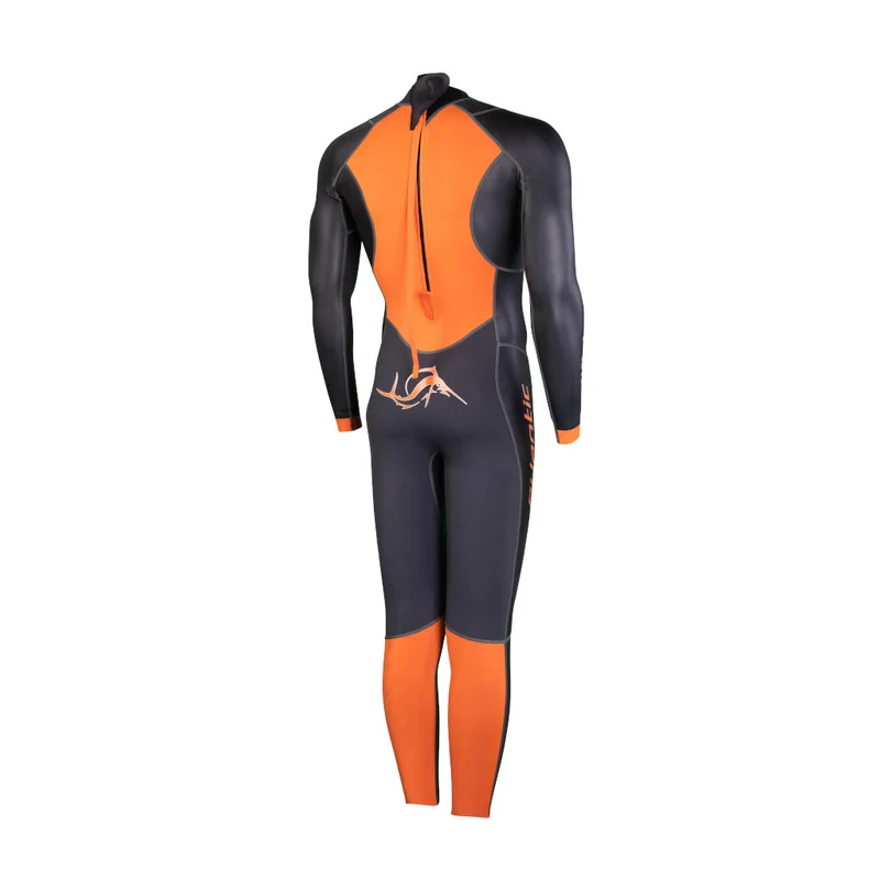 Sailfish Atlantic 2, Neoprenanzug, Herren, schwarz/orange