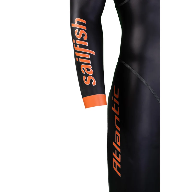 Sailfish Atlantic 2, Neoprenanzug, Herren, schwarz/orange