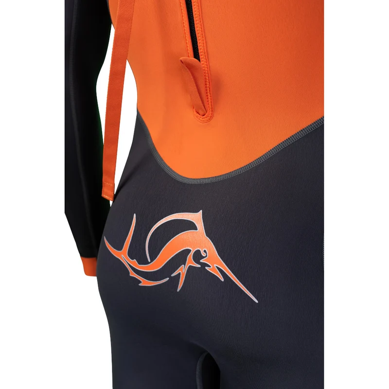 Sailfish Atlantic 2, Neoprenanzug, Herren, schwarz/orange