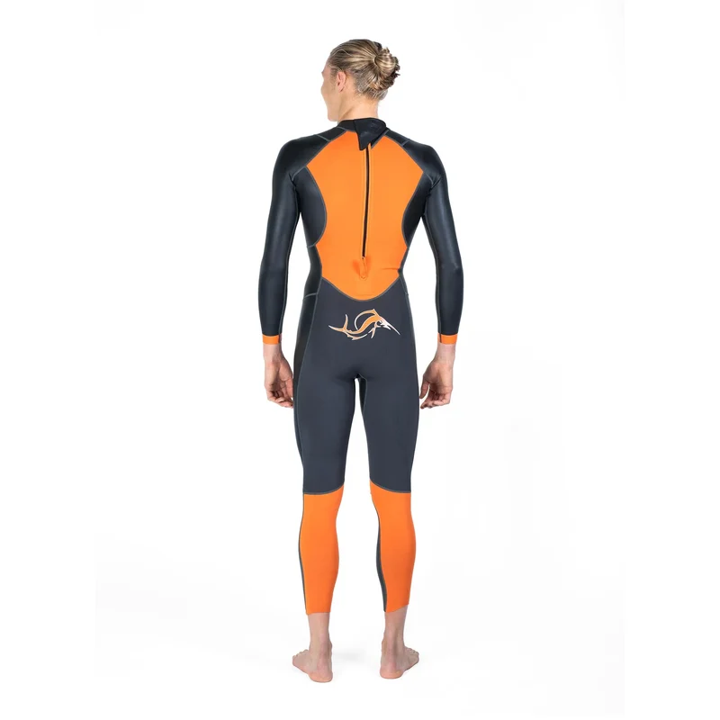 Sailfish Atlantic 2, Neoprenanzug, Herren, schwarz/orange