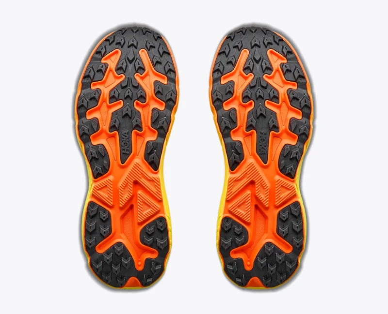 Hoka Challenger 8, Laufschuh, Herren, Neon Tangerine/Hoka Citrus