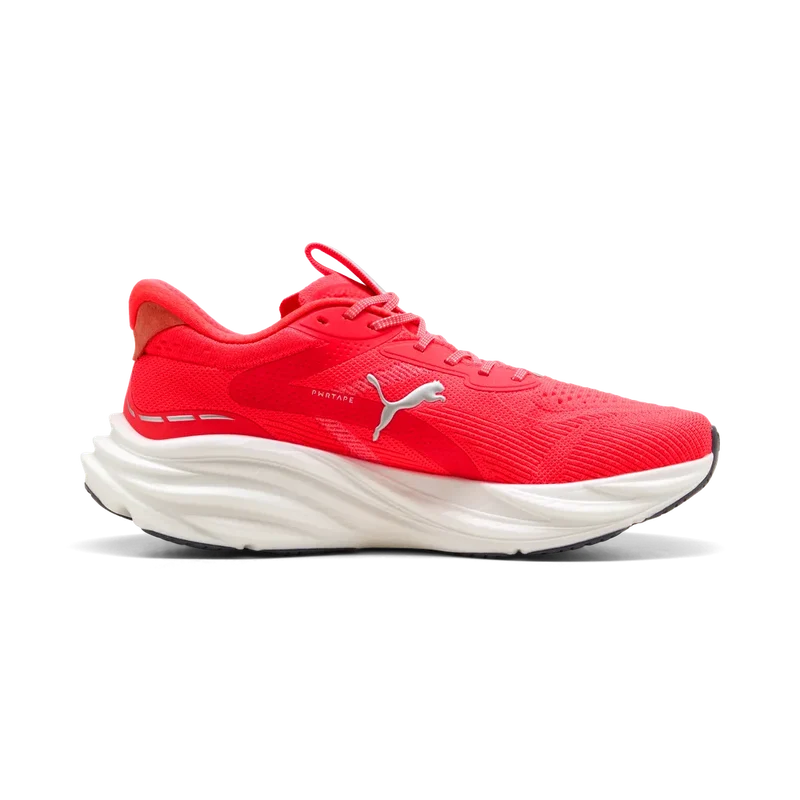 Puma Magnify NITRO 3, Laufschuhe, Herren, Ultra Red/Inky Depths