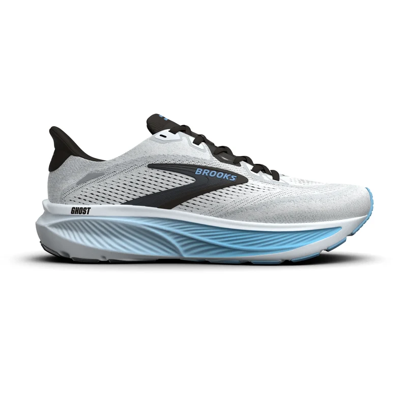 Brooks Ghost 18, Laufschuhe, Herren, White/Black/Open Air, B - Ware, kein Umtausch