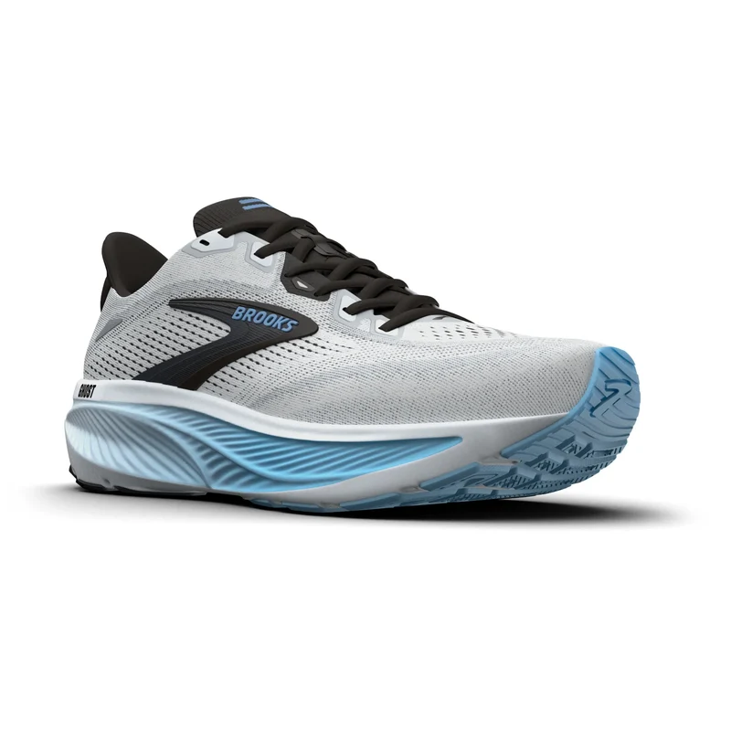 Brooks Ghost 18, Laufschuhe, Herren, White/Black/Open Air, B - Ware, kein Umtausch