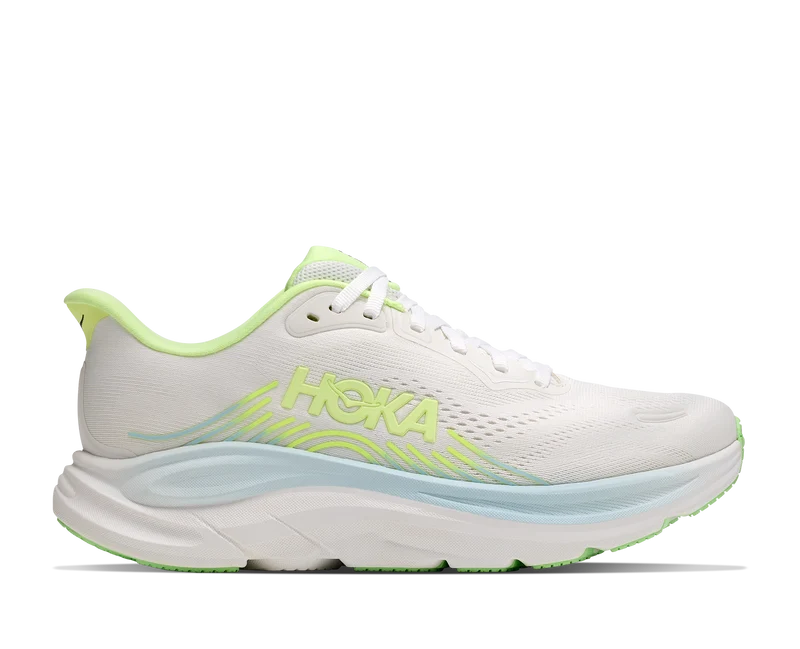Hoka Clifton 11, Laufschuh, Damen, Frost/Neon Yuzu