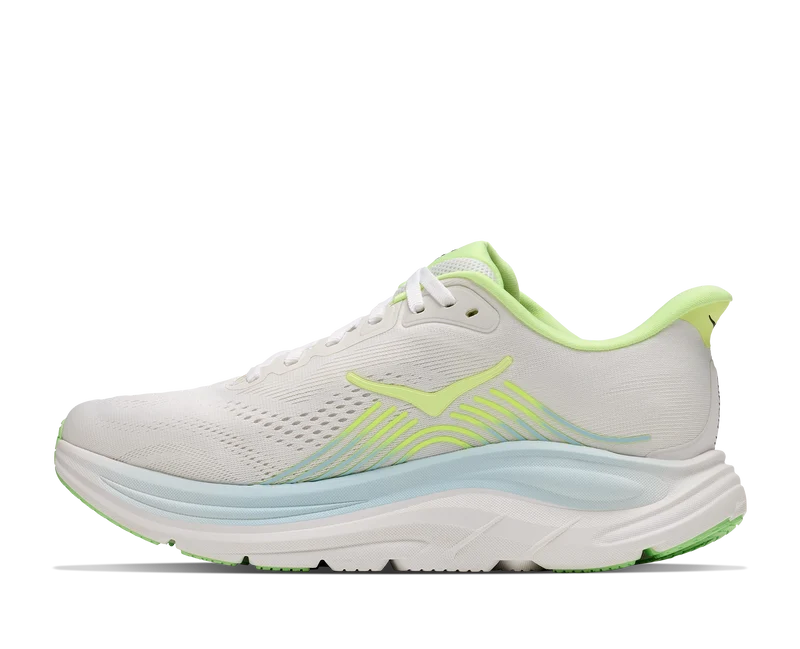 Hoka Clifton 11, Laufschuh, Damen, Frost/Neon Yuzu