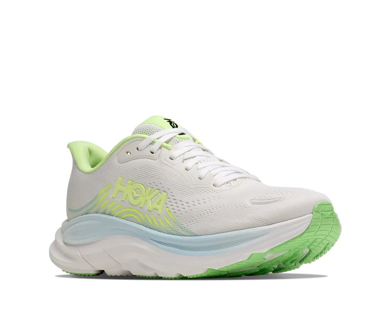 Hoka Clifton 11, Laufschuh, Damen, Frost/Neon Yuzu