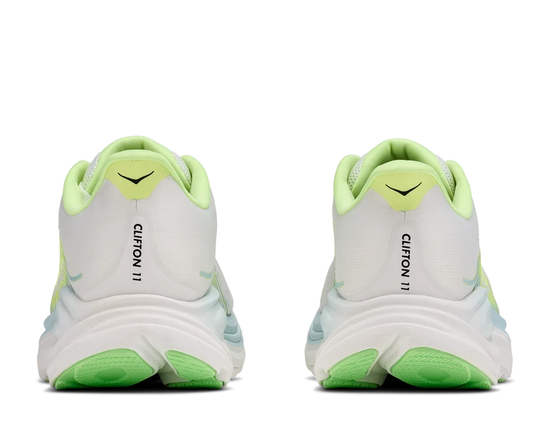 Hoka Clifton 11, Laufschuh, Damen, Frost/Neon Yuzu