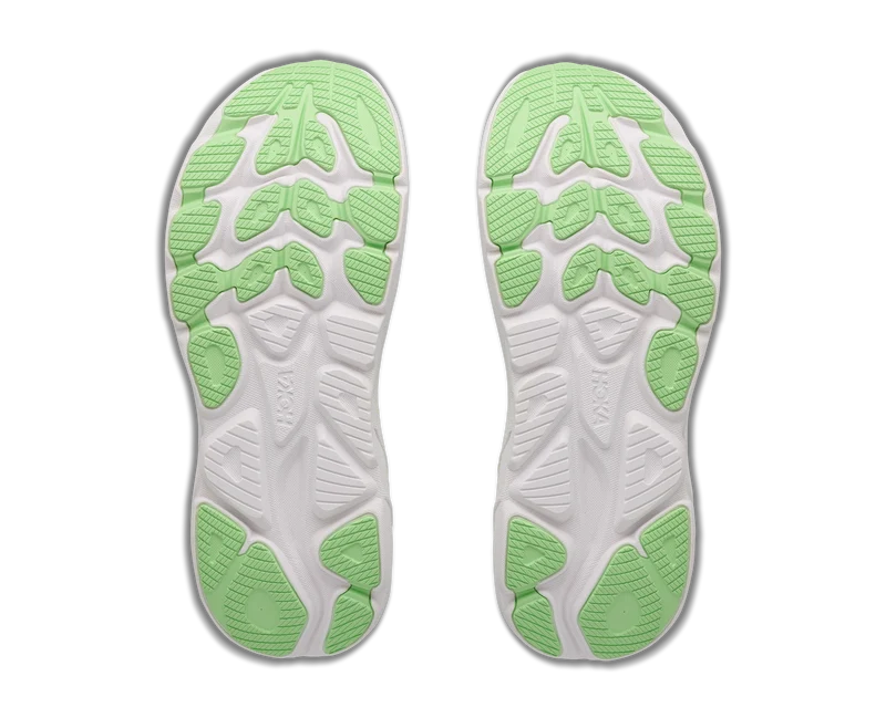 Hoka Clifton 11, Laufschuh, Damen, Frost/Neon Yuzu