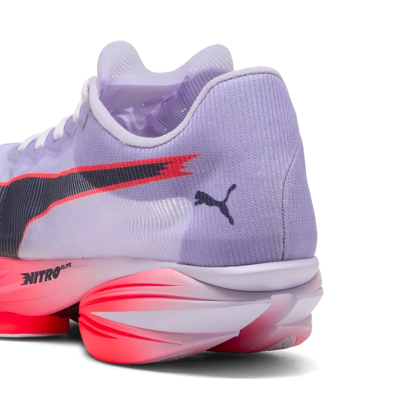 Puma FAST-R NITRO Elite 3, Laufschuhe, Herren, Light Lavender/Ultra Red