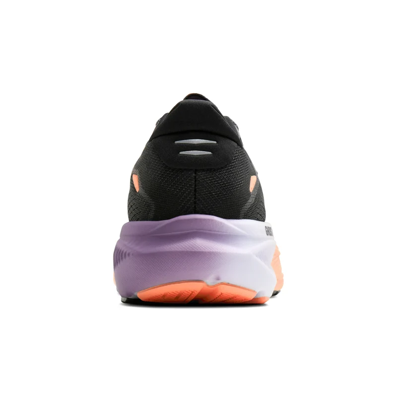 Brooks Ghost 18, Laufschuh, Damen, Black/Mulled Grape/Peach