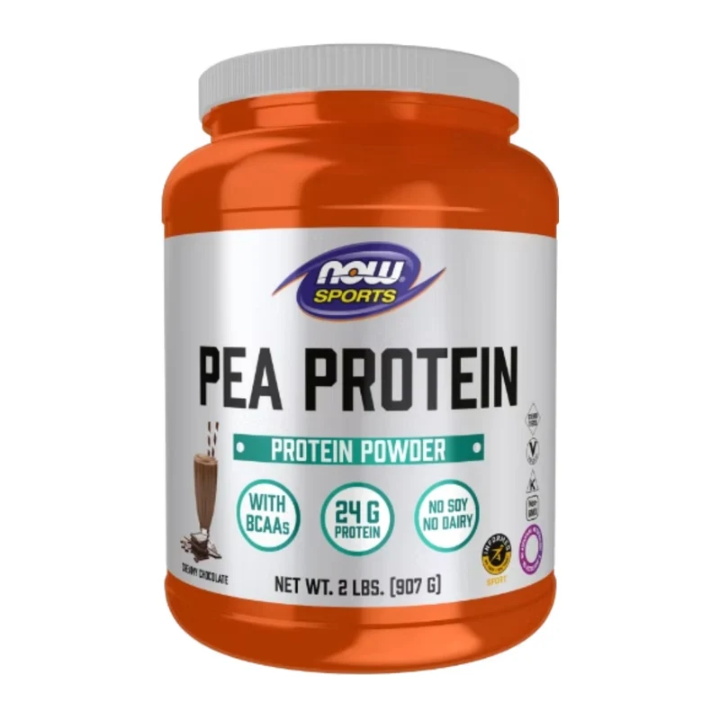 Now Sport Suplemento Deportivo Pea Protein en Polvo, 907 g