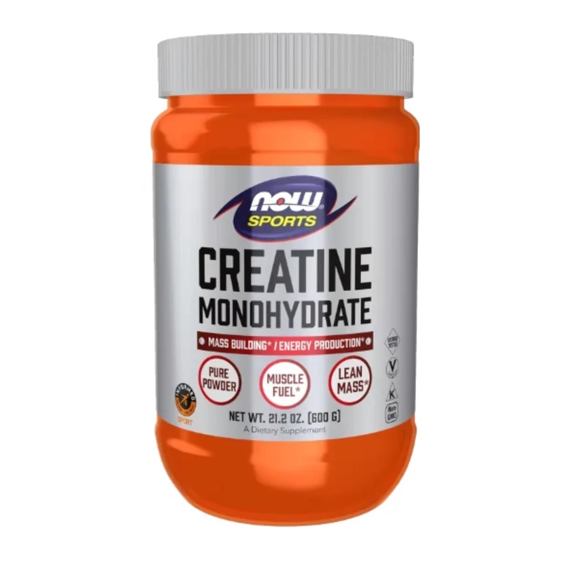 Now Sport Suplemento Deportivo Creatine Monohydrate, 600 g