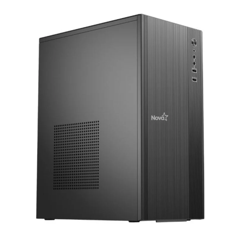 Nova Case Mini Torre ATX con Fuente de Poder 600 W, E010-168