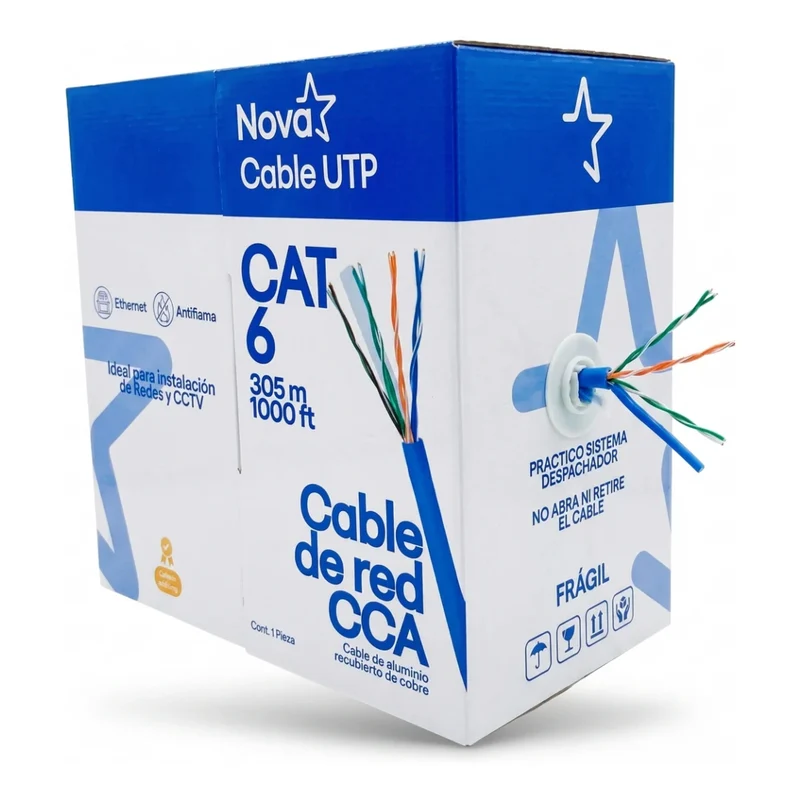 Nova Cable UTP CAT 6 305 m, FAN60305001C