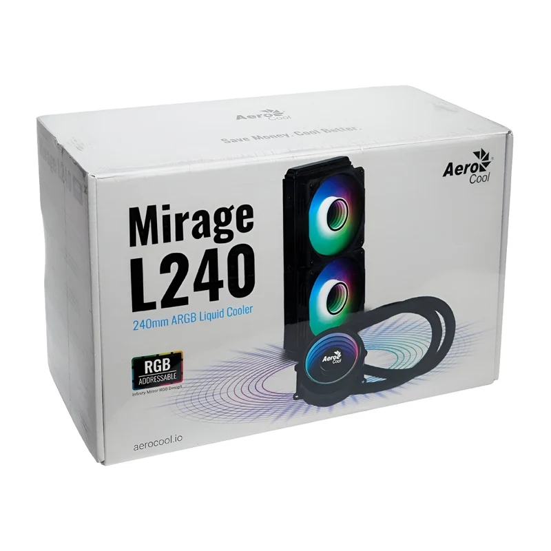 Aerocool Sistema de Refrigeración Líquida Mirage L240, ACLA-MR24