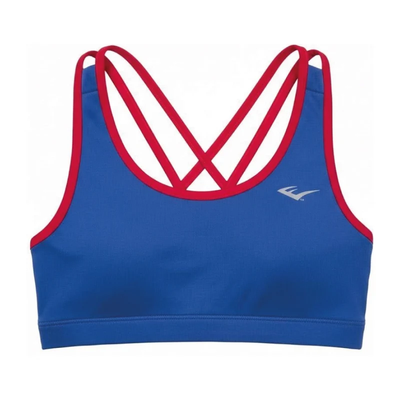 Everlast Top Deportivo ALG Azul/Rojo, para Niña