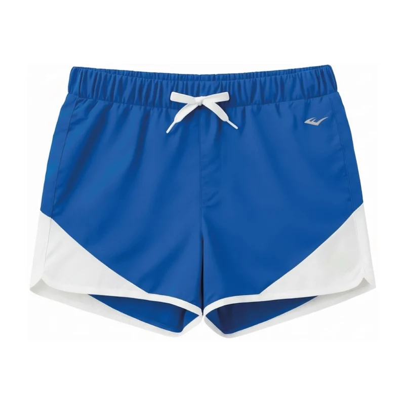 Everlast Short Deportivo Azul/Blanco, para Niña