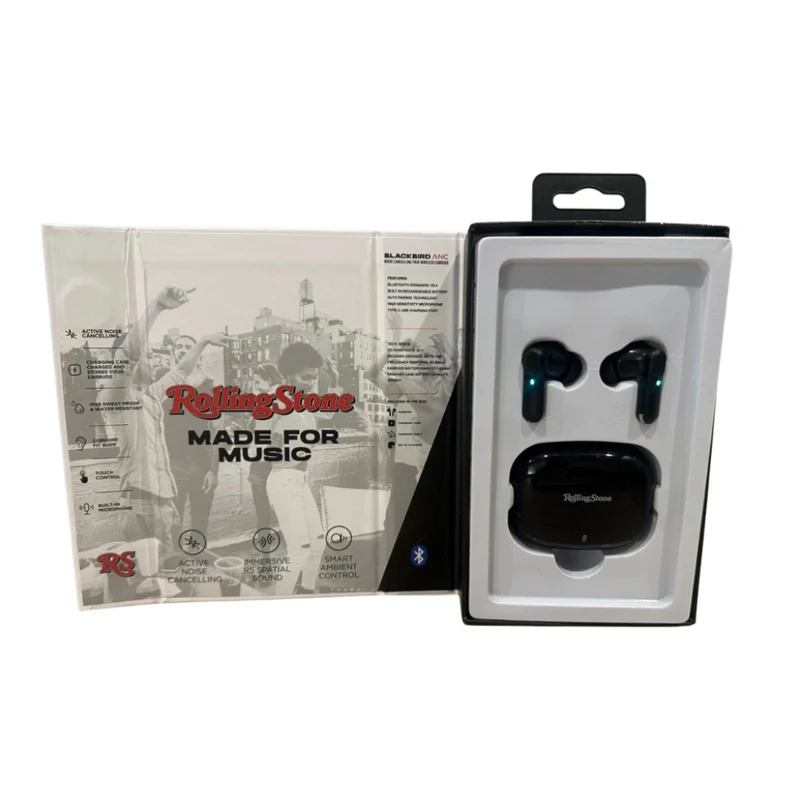 Rolling Stone Audífonos Inalámbricos TWS BlackBird ANC
