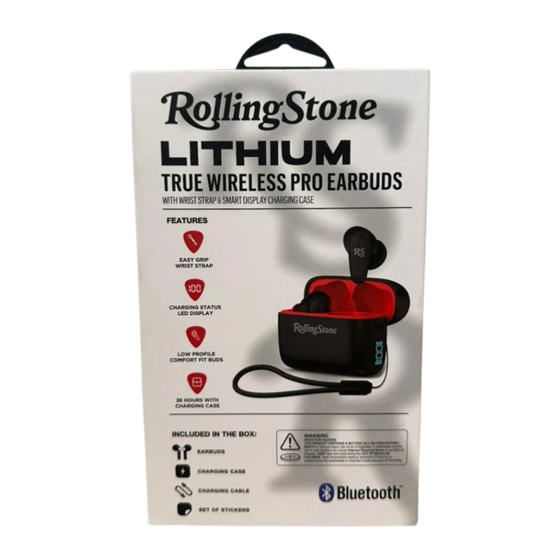 Rolling Stone Audífonos Inalámbricos TWS con Correa Pro Lithium