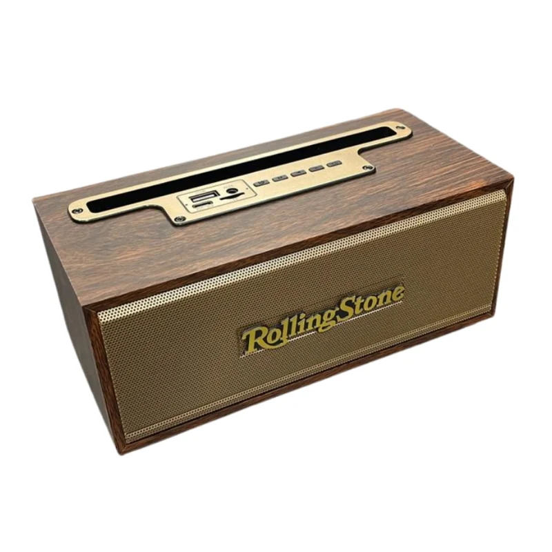 Rolling Stone Parlante Inalámbrico Portátil Retro Timber