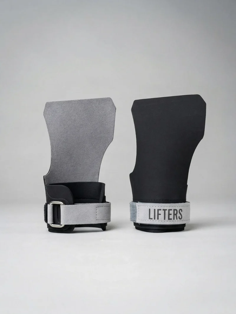 Lifters Grips Elite Series Schwarz Grau