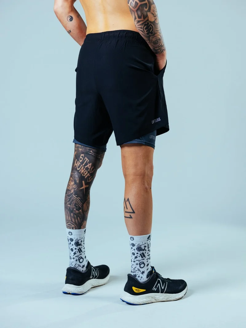 Hybrid 2-in-1 Sport Shorts Regular Cut