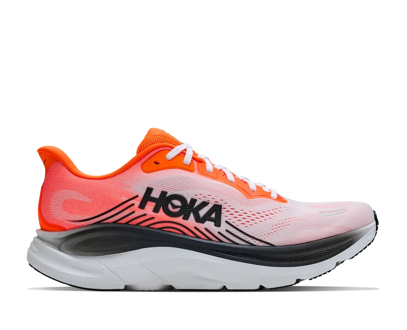 Hoka Clifton 11, Laufschuh, Herren, Neon Tangerine/Frost