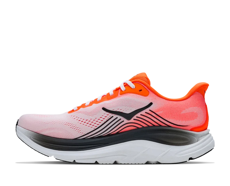 Hoka Clifton 11, Laufschuh, Herren, Neon Tangerine/Frost