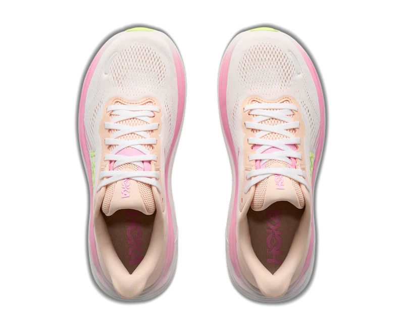 Hoka Clifton 11, Laufschuh, Damen, Tangerine Glow/White