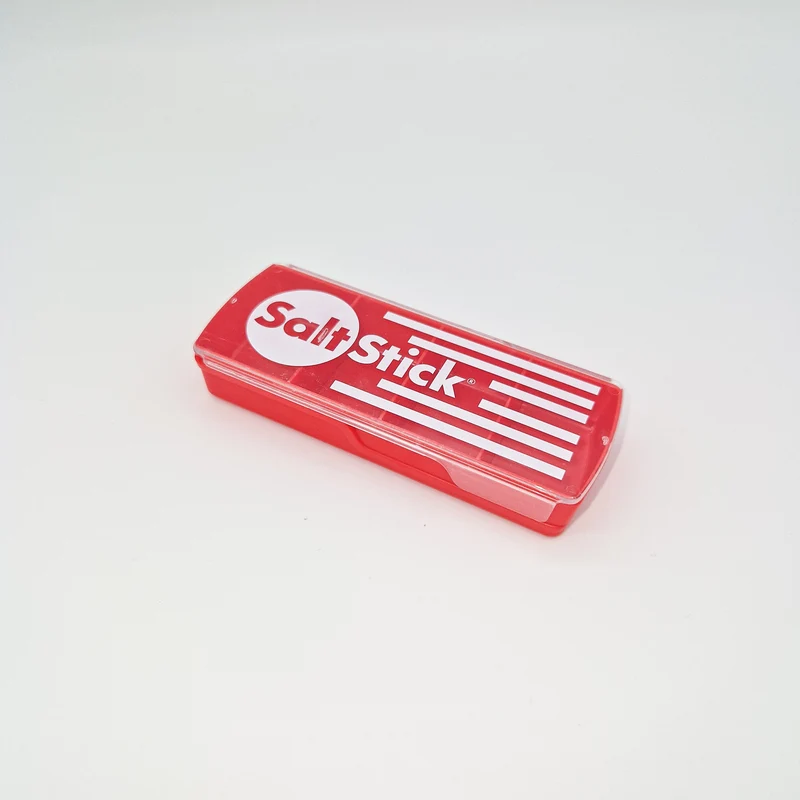 SaltStick Dispenser, Pillendose, rot