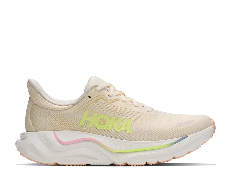 Hoka Arahi 9, Laufschuh, Damen, Vintage Yellow/Alabaster