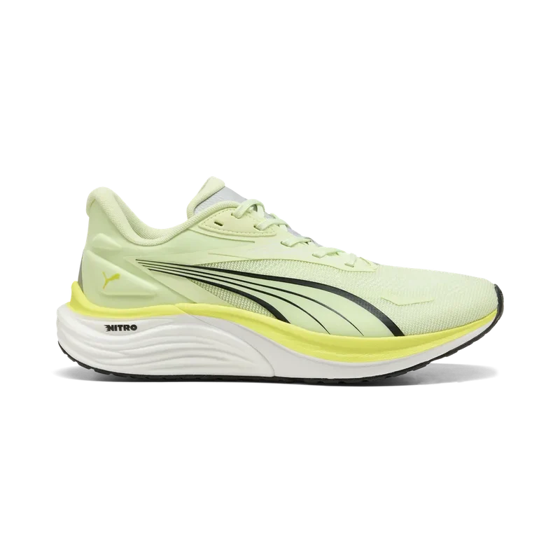 Puma Electrify Nitro 4, Laufschuhe, Herren, Apple Spritz/Lux Lime/PUMA Black