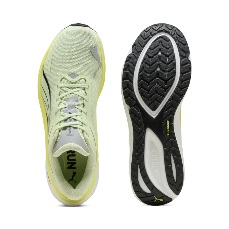 Puma Electrify Nitro 4, Laufschuhe, Herren, Apple Spritz/Lux Lime/PUMA Black
