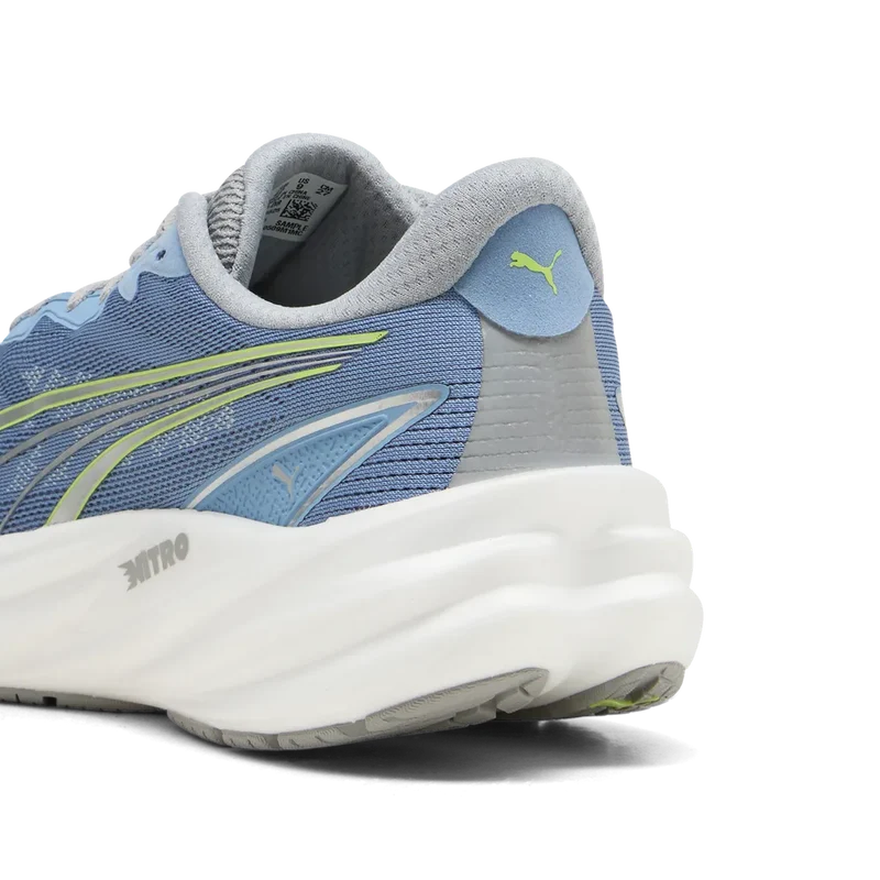 Puma Velocity NITRO™ 5, Laufschuh, Herren, Zen Blue/Sunny Lime