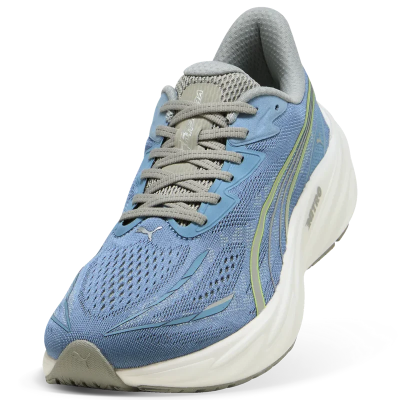 Puma Velocity NITRO™ 5, Laufschuh, Herren, Zen Blue/Sunny Lime