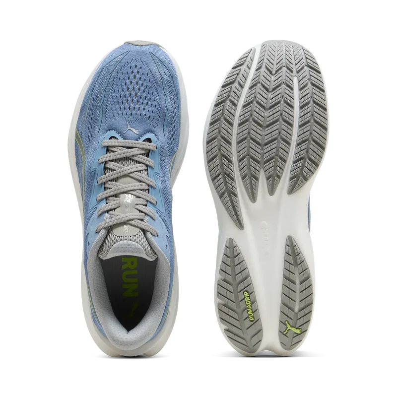 Puma Velocity NITRO™ 5, Laufschuh, Herren, Zen Blue/Sunny Lime
