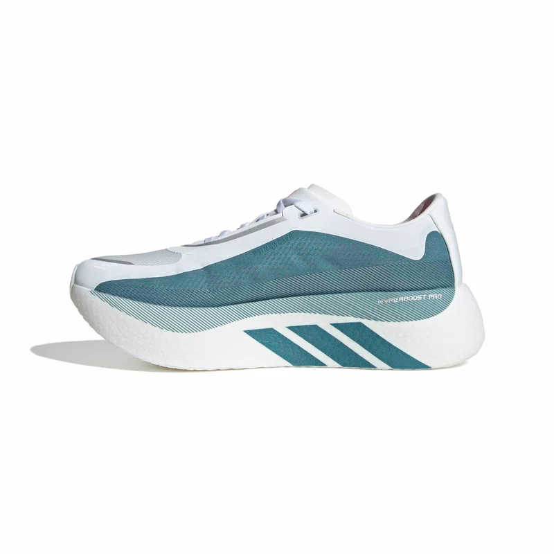 Adidas HYPERBOOST EDGE, Laufschuh, Damen, White/Petrol Metalic/Lucid Red