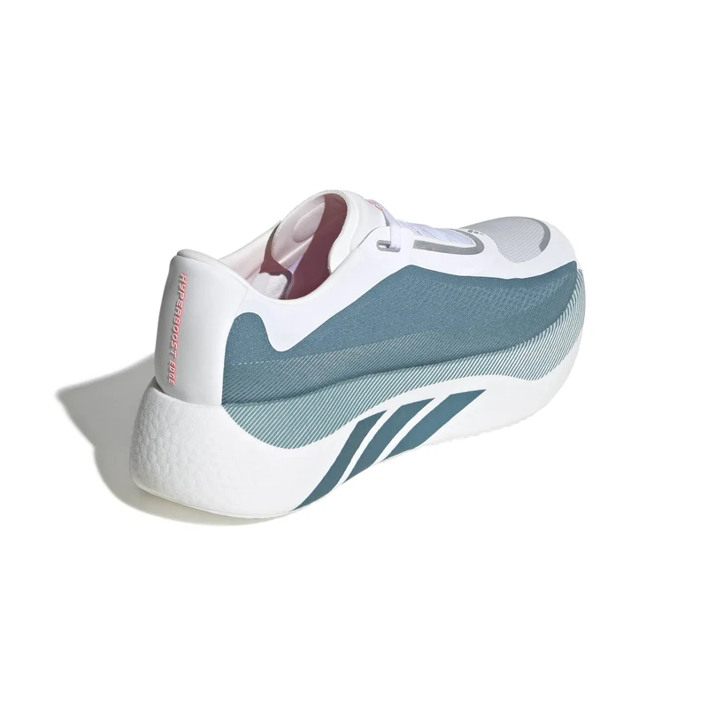 Adidas HYPERBOOST EDGE, Laufschuh, Damen, White/Petrol Metalic/Lucid Red