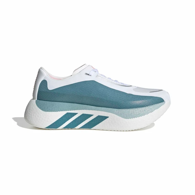 Adidas HYPERBOOST EDGE, Laufschuh, Herren, White/Petrol Metalic/Lucid Red