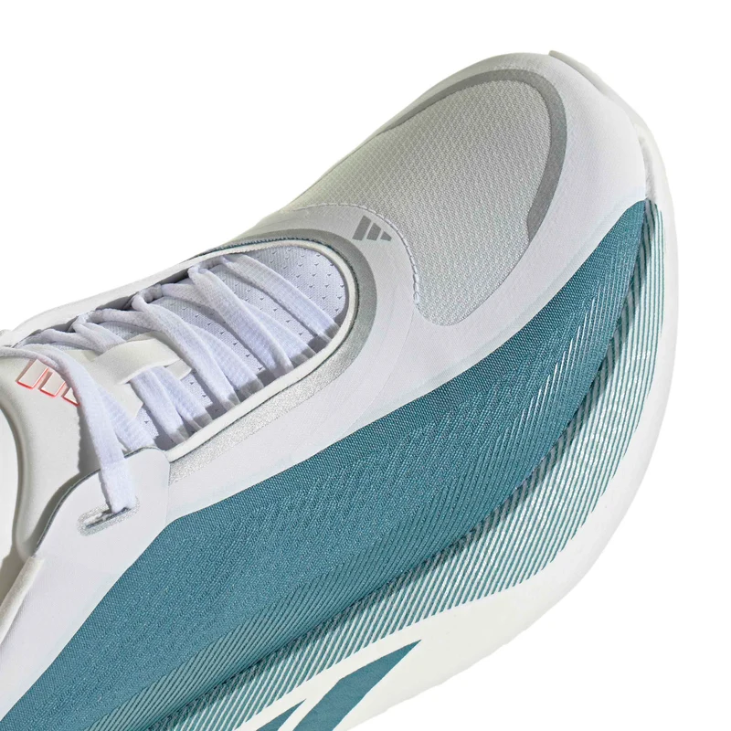 Adidas HYPERBOOST EDGE, Laufschuh, Herren, White/Petrol Metalic/Lucid Red