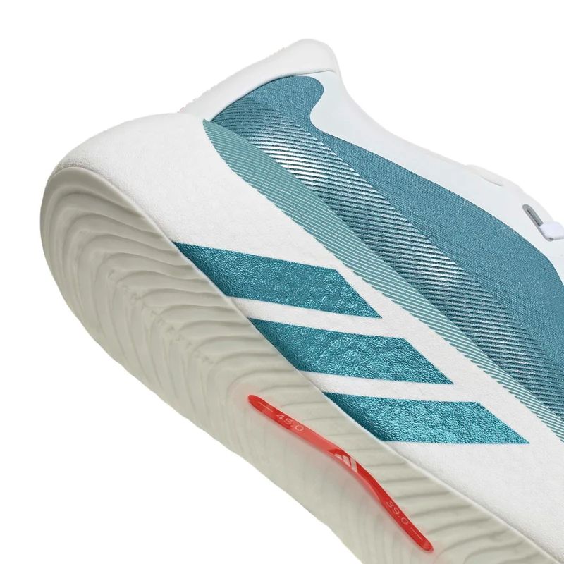 Adidas HYPERBOOST EDGE, Laufschuh, Herren, White/Petrol Metalic/Lucid Red