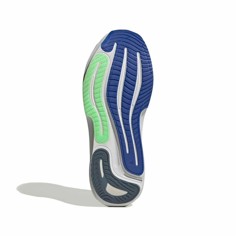 Adidas Supernova Solution 3, Laufschuh, Herren, Dust Blue/Tech Grey Metallic/Lime Burst
