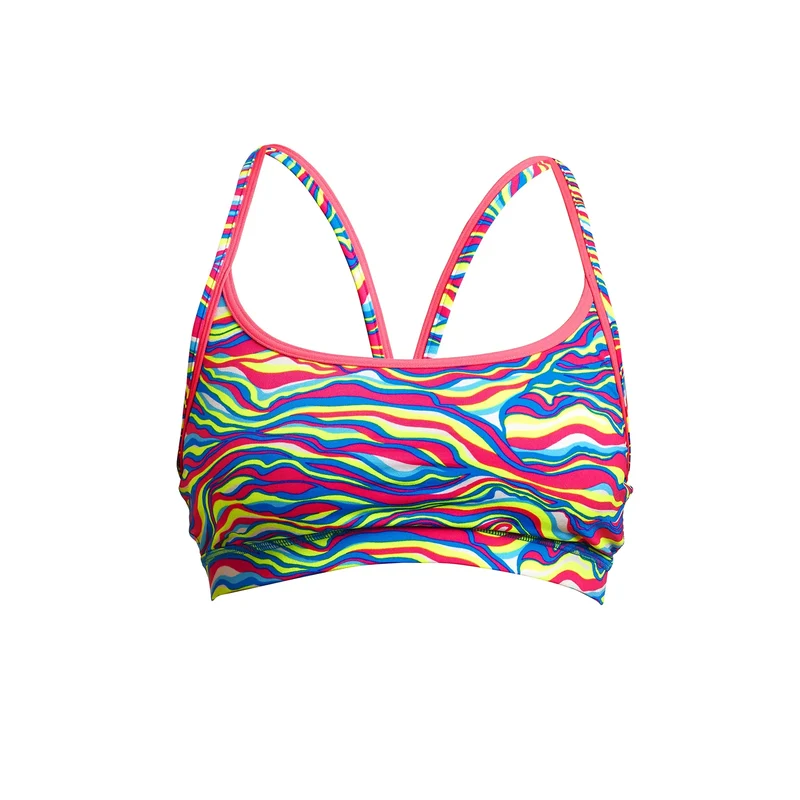 Way Funky Funkita, Eco Sports Top Colour Curve, Bikinioberteil, Damen