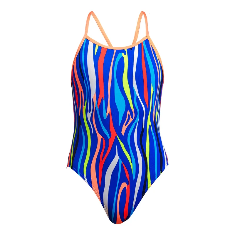 Way Funky Funkita Single Strap One Piece Raw Hide, Badeanzug, Damen