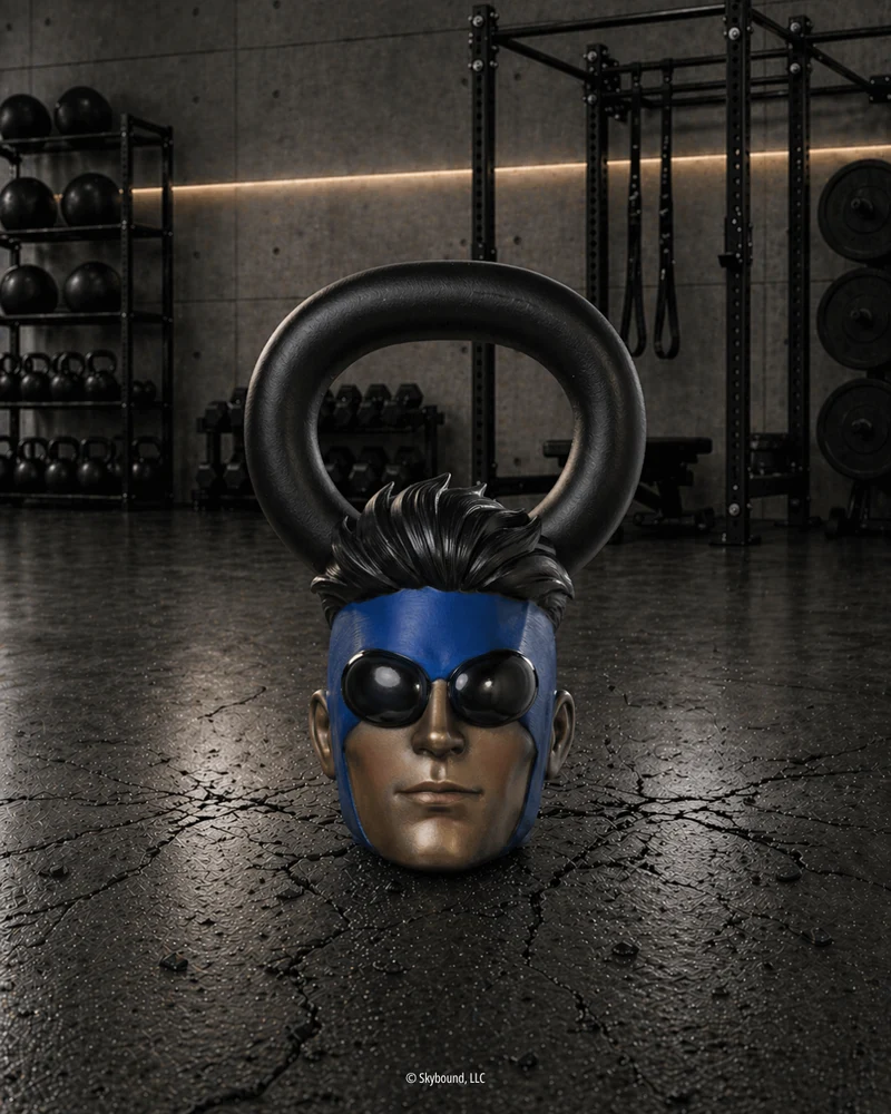 INVINCIBLE® Hand-Painted Kettlebell 1 of 10 - 30lbs